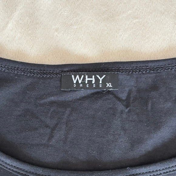 WHY DRESS Embellished Stilettos Ruffle Sleeve Tee XL - Picture 7 of 8